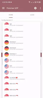 Pokzmar UDP android App screenshot 1